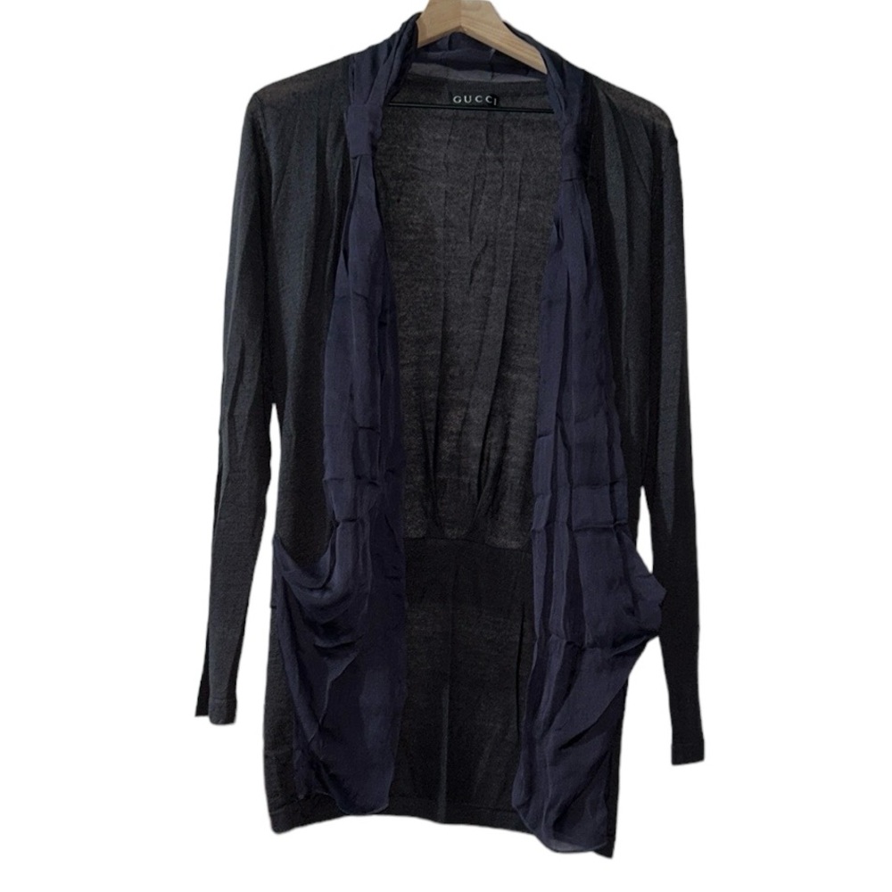 Gucci Wool and Acrylic Cardigan, Size Medium